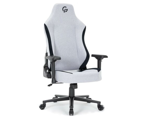 Кресло игровое GamePro GC715LG Linen fabric Light grey (GC715LG), изображение 3 Кресло игровое GamePro GC715LG Linen fabric Light grey (GC715LG), изображение 3