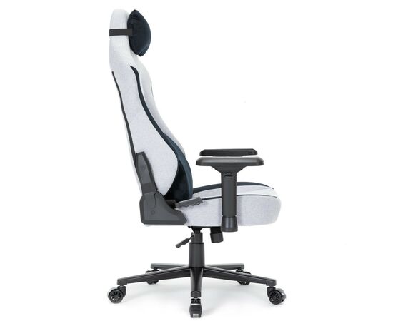 Кресло игровое GamePro GC715LG Linen fabric Light grey (GC715LG), изображение 6 Кресло игровое GamePro GC715LG Linen fabric Light grey (GC715LG), изображение 6