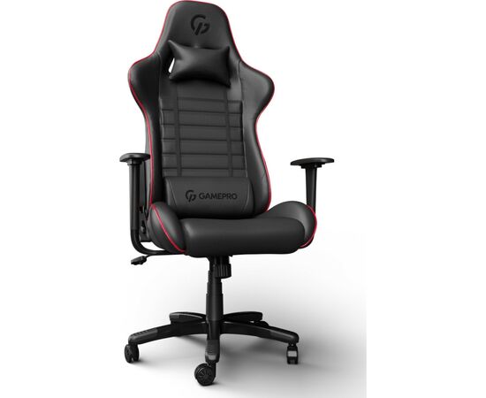 Кресло игровое GamePro Rush Black/Red (GC-575-Black-Red), изображение 2 Кресло игровое GamePro Rush Black/Red (GC-575-Black-Red), изображение 2
