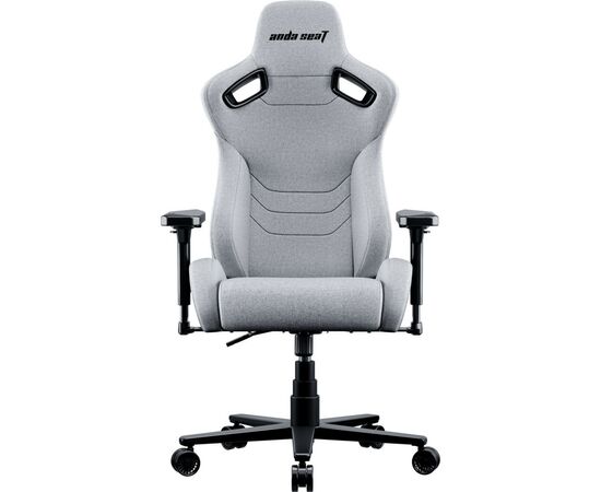 Кресло игровое Anda Seat Kaiser Frontier XL Grey Linen Fabric (AD12YXL-17-G-F), изображение 2 Кресло игровое Anda Seat Kaiser Frontier XL Grey Linen Fabric (AD12YXL-17-G-F), изображение 2