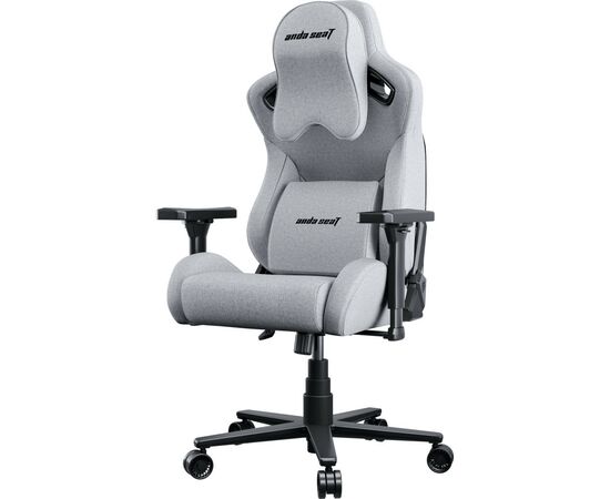 Кресло игровое Anda Seat Kaiser Frontier XL Grey Linen Fabric (AD12YXL-17-G-F), изображение 5 Кресло игровое Anda Seat Kaiser Frontier XL Grey Linen Fabric (AD12YXL-17-G-F), изображение 5