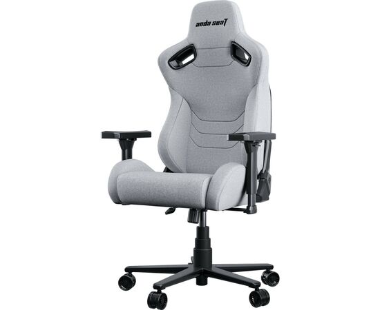 Кресло игровое Anda Seat Kaiser Frontier XL Grey Linen Fabric (AD12YXL-17-G-F), изображение 6 Кресло игровое Anda Seat Kaiser Frontier XL Grey Linen Fabric (AD12YXL-17-G-F), изображение 6