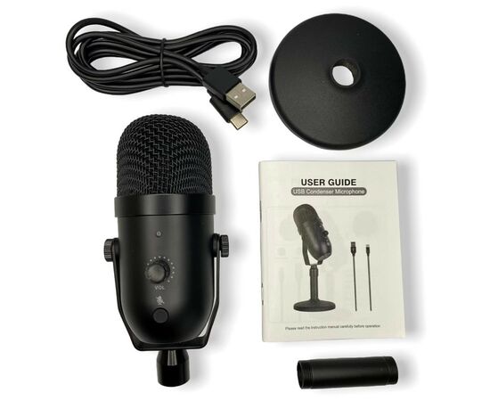 Мікрофон GamePro SM1258 USB Black (SM1258), зображення 3 Мікрофон GamePro SM1258 USB Black (SM1258), зображення 3