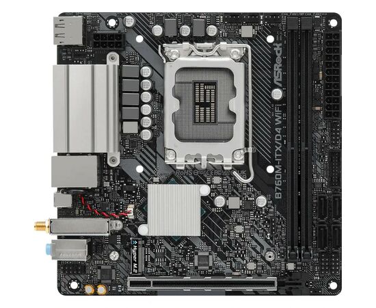 Материнская плата ASRock B760M-ITX/D4 WIFI, изображение 2 Материнская плата ASRock B760M-ITX/D4 WIFI, изображение 2