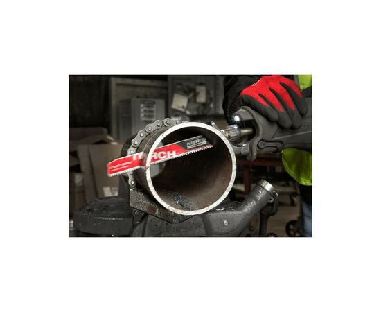 Полотно Milwaukee для сабельной пилы TORCH CARBIDE NITRUS, 230мм/шаг зуба 3,6мм, металл (48005262), изображение 2 Полотно Milwaukee для сабельной пилы TORCH CARBIDE NITRUS, 230мм/шаг зуба 3,6мм, металл (48005262), изображение 2