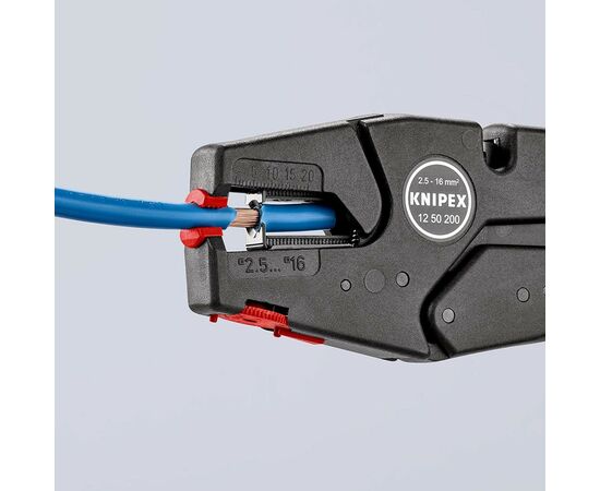 Съемник изоляции KNIPEX 12 50 200, изображение 4 Съемник изоляции KNIPEX 12 50 200, изображение 4