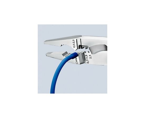 Плоскогубцы KNIPEX для электромонтажных работ (13 82 200 T), изображение 5 Плоскогубцы KNIPEX для электромонтажных работ (13 82 200 T), изображение 5