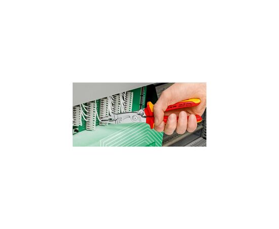 Плоскогубцы KNIPEX для электромонтажных работ (13 96 200), изображение 4 Плоскогубцы KNIPEX для электромонтажных работ (13 96 200), изображение 4