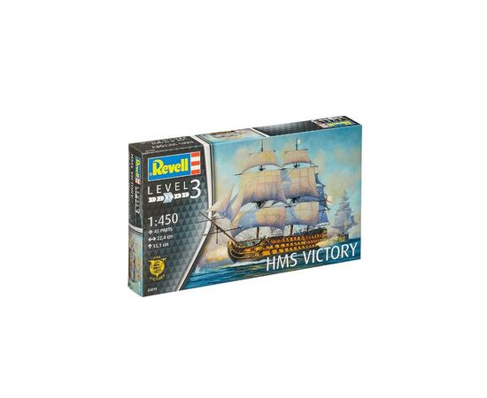 Збірна модель Revell Корабель HMS Victory рівень 3 масштаб 1450 (RVL-05819)