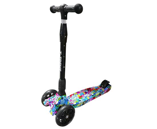 Самокат X-TREME KS-229WF RACE черный (127349)