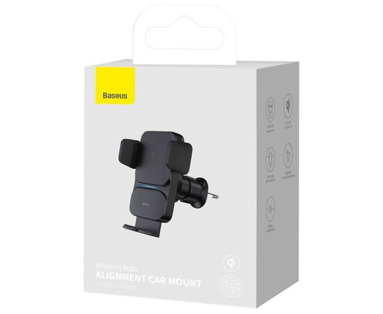 Универсальный автодержатель Baseus Wireless Charge QI 15W (CGZX000001), изображение 8 Универсальный автодержатель Baseus Wireless Charge QI 15W (CGZX000001), изображение 8
