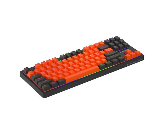 Клавиатура Hator Rockfall 2 Mecha Signature Edition USB Black/Orange/Black (HTK-520-BOB), изображение 3 Клавиатура Hator Rockfall 2 Mecha Signature Edition USB Black/Orange/Black (HTK-520-BOB), изображение 3