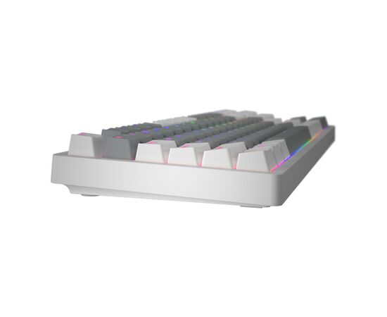 Клавиатура Hator Rockfall 2 Mecha Signature Edition USB White/Grey/White (HTK-521-WGW), изображение 4 Клавиатура Hator Rockfall 2 Mecha Signature Edition USB White/Grey/White (HTK-521-WGW), изображение 4