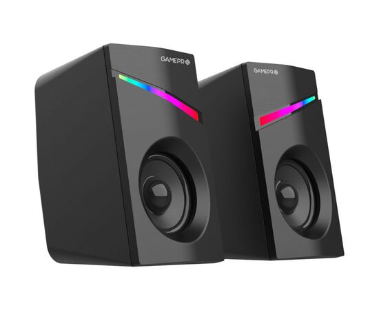 Акустическая система GamePro GS290 RGB USB Black (GS290), изображение 2 Акустическая система GamePro GS290 RGB USB Black (GS290), изображение 2