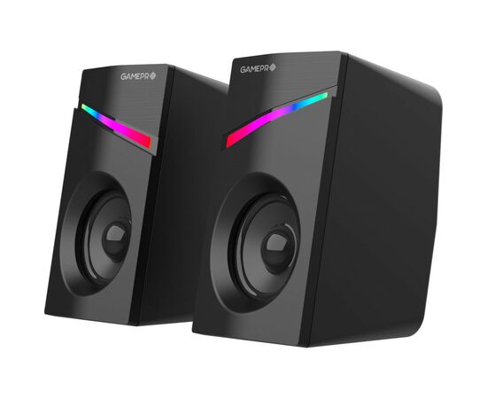 Акустическая система GamePro GS290 RGB USB Black (GS290), изображение 3 Акустическая система GamePro GS290 RGB USB Black (GS290), изображение 3