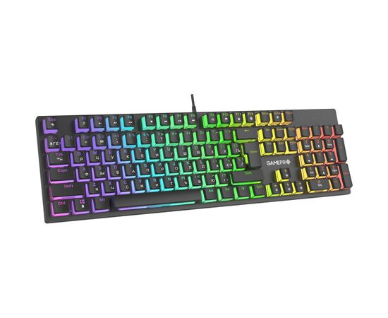 Клавиатура GamePro MK85R Red Switch RGB USB Black (MK85R), изображение 2 Клавиатура GamePro MK85R Red Switch RGB USB Black (MK85R), изображение 2