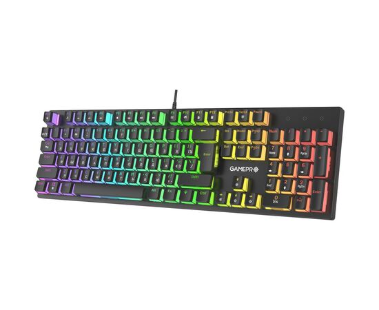 Клавиатура GamePro MK85R Red Switch RGB USB Black (MK85R), изображение 3 Клавиатура GamePro MK85R Red Switch RGB USB Black (MK85R), изображение 3