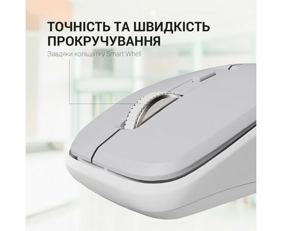 Мышка GamePro M267G Silent Click Wireless Gray (M267G), изображение 8 Мышка GamePro M267G Silent Click Wireless Gray (M267G), изображение 8