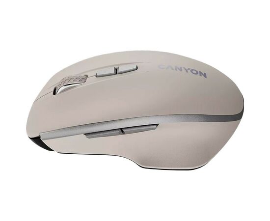 Мышка Canyon MW-21 Wireless Blue LED Cosmic Latte (CNS-CMSW21CL), изображение 2 Мышка Canyon MW-21 Wireless Blue LED Cosmic Latte (CNS-CMSW21CL), изображение 2
