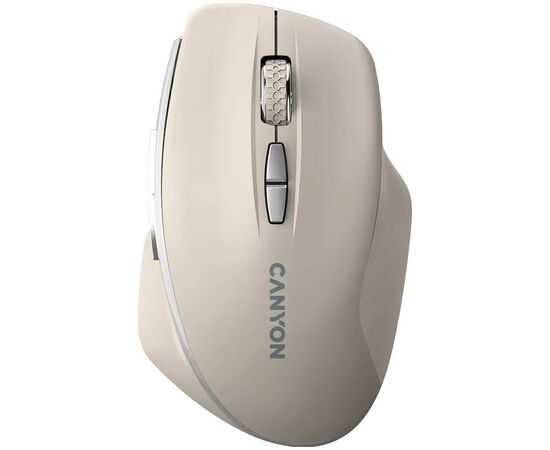 Мишка Canyon MW-21 Wireless Blue LED Cosmic Latte (CNS-CMSW21CL)