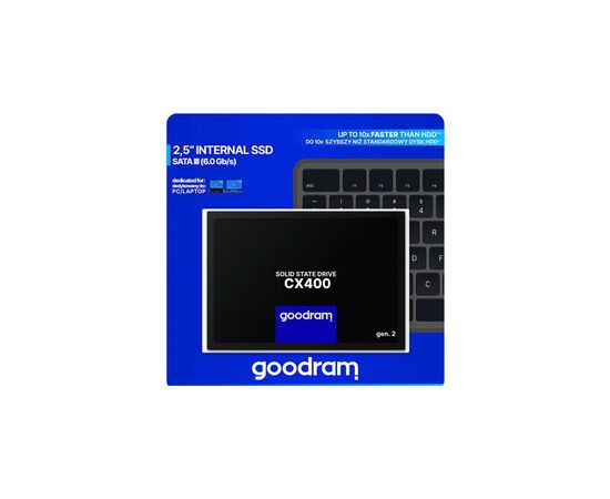 Накопитель SSD 2.5" 1TB Goodram (SSDPR-CX400-01T-G2), изображение 4 Накопитель SSD 2.5" 1TB Goodram (SSDPR-CX400-01T-G2), изображение 4