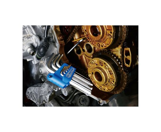 Ключ KING TONY шестигранный 8 шт. экстрадлинный Г-образный 1/8 - 9/16" (20208SR01), изображение 3 Ключ KING TONY шестигранный 8 шт. экстрадлинный Г-образный 1/8 - 9/16" (20208SR01), изображение 3