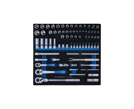 Набор инструментов KING TONY 1/2" 75 шт. шестигранных (9-5575MRV02)