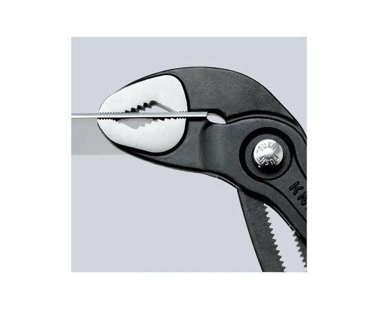 Кліщі KNIPEX сантехнічні Cobra, хромовані (87 03 300), зображення 4 Кліщі KNIPEX сантехнічні Cobra, хромовані (87 03 300), зображення 4