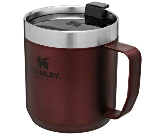 Термокружка Stanley Legendary Classic Camp Wine 0,35л (6939236373197), изображение 2 Термокружка Stanley Legendary Classic Camp Wine 0,35л (6939236373197), изображение 2