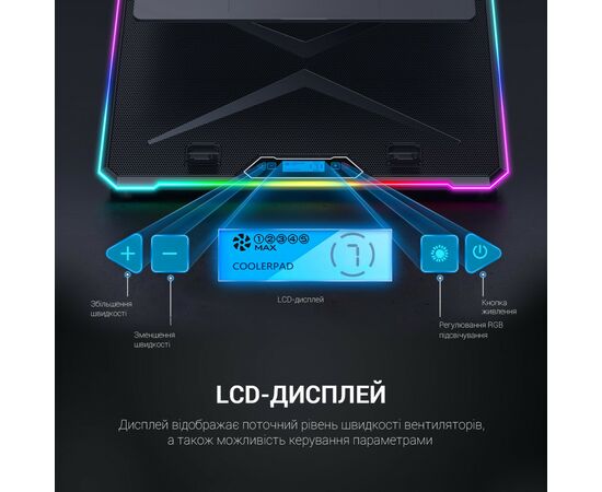 Подставка для ноутбука GamePro CP940, изображение 10 Подставка для ноутбука GamePro CP940, изображение 10