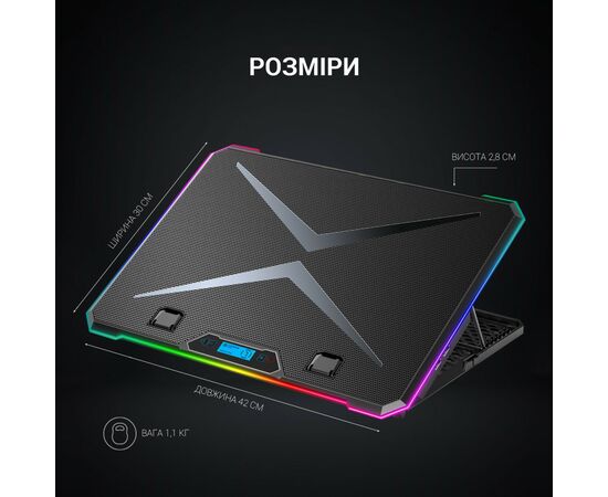 Подставка для ноутбука GamePro CP940, изображение 7 Подставка для ноутбука GamePro CP940, изображение 7
