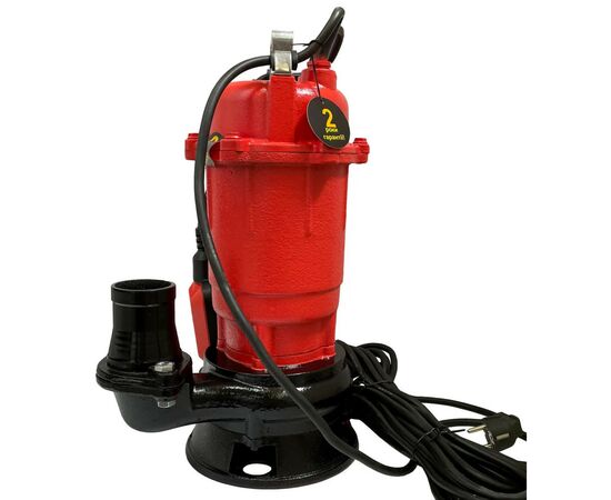 Заглибний насос Optima фекальний WQD 8-12, 8000 л/год, 0.9кВт, 230В (9608), зображення 2