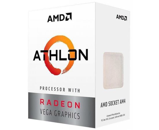 Процессор AMD Athlon ™ 200GE (YD200GC6FBBOX), изображение 2 Процессор AMD Athlon ™ 200GE (YD200GC6FBBOX), изображение 2
