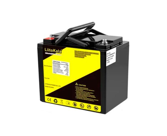 Батарея LiFePo4 Liitokala LiFePO4 12V-50Ah (Lii-LiFePO4120-50)