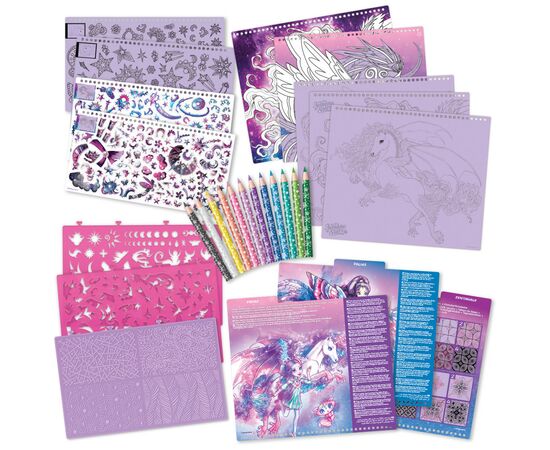 Набір для творчості Nebulous Stars Скетчбук: Легенда про Фіріаза (11371), зображення 2 Набір для творчості Nebulous Stars Скетчбук: Легенда про Фіріаза (11371), зображення 2