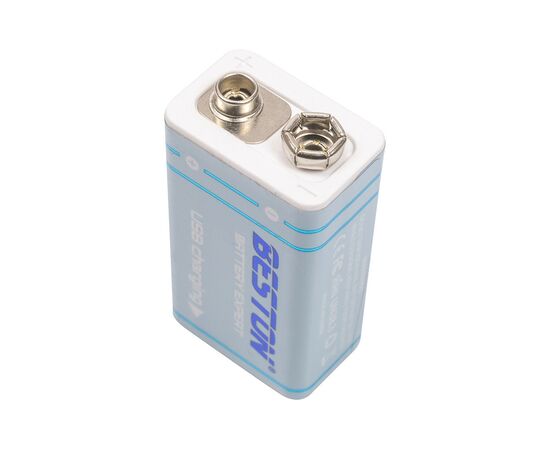 Аккумулятор Крона 9V USB Type-C 1000mah Li-ion Beston (9VC-10VC/AA620289), изображение 3 Аккумулятор Крона 9V USB Type-C 1000mah Li-ion Beston (9VC-10VC/AA620289), изображение 3