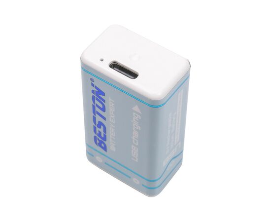 Аккумулятор Крона 9V USB Type-C 1000mah Li-ion Beston (9VC-10VC/AA620289), изображение 4 Аккумулятор Крона 9V USB Type-C 1000mah Li-ion Beston (9VC-10VC/AA620289), изображение 4
