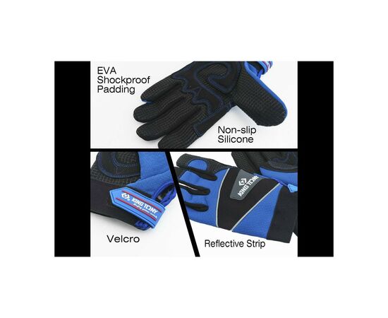 Защитные перчатки KING TONY р. XXL (9TH43-XXL), изображение 3