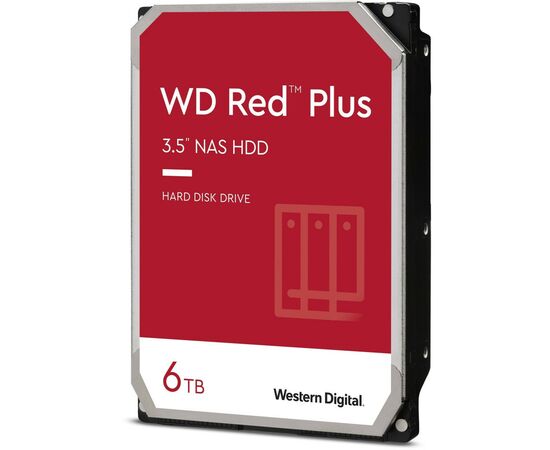 Жесткий диск 3.5" 6TB WD (# WD60EFZX #), изображение 2 Жесткий диск 3.5" 6TB WD (# WD60EFZX #), изображение 2