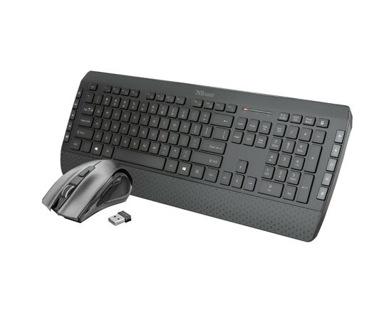 Комплект Trust Tecla-2 Wireless Black (23239), изображение 2 Комплект Trust Tecla-2 Wireless Black (23239), изображение 2