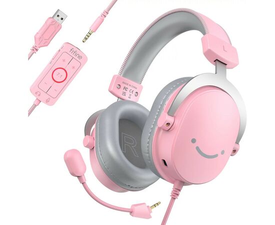 Наушники Fifine H9P Pink (H9P), изображение 2 Наушники Fifine H9P Pink (H9P), изображение 2