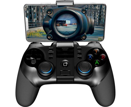 Геймпад iPega PG-9156 Batman 3 in 1 Bluetooth PC/Android/iOS Black (PG-9156), изображение 3 Геймпад iPega PG-9156 Batman 3 in 1 Bluetooth PC/Android/iOS Black (PG-9156), изображение 3