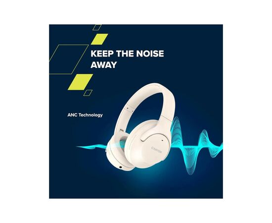 Наушники Canyon OnRiff 10 ANC Bluetooth Beige (CNS-CBTHS10BG), изображение 4 Наушники Canyon OnRiff 10 ANC Bluetooth Beige (CNS-CBTHS10BG), изображение 4