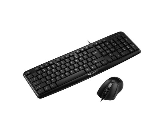 Комплект Canyon SET-1 Water resistant USB UA Black (CNE-CSET1), изображение 2 Комплект Canyon SET-1 Water resistant USB UA Black (CNE-CSET1), изображение 2
