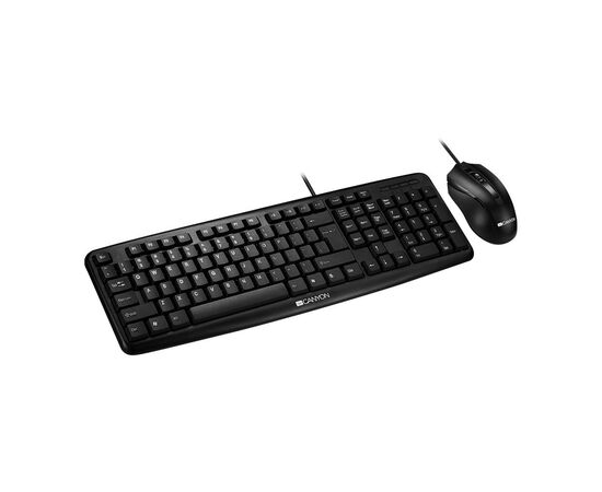 Комплект Canyon SET-1 Water resistant USB UA Black (CNE-CSET1)