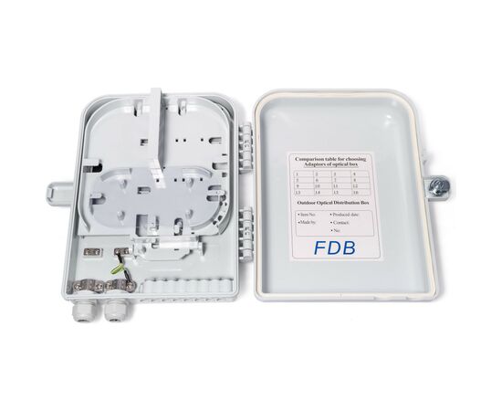 Оптический бокс RCI FOB-04-16 + касета для LGX подільника (max 1/16) (FOB-04-16), изображение 2 Оптический бокс RCI FOB-04-16 + касета для LGX подільника (max 1/16) (FOB-04-16), изображение 2