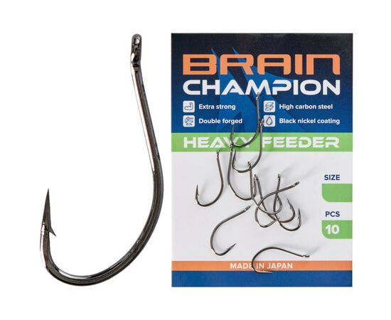 Гачок Brain fishing Champion Heavy Feeder 8 (10 шт/уп) (1858.54.54)