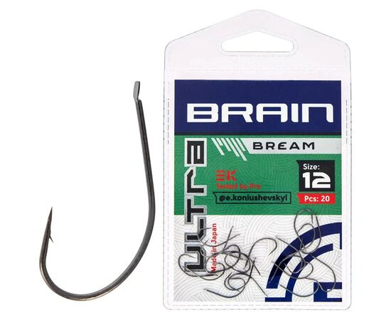 Крючок Brain fishing Ultra Bream 12 (20шт/уп) (1858.52.58)