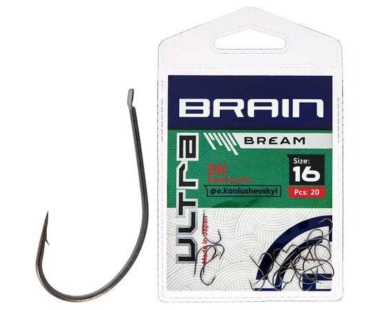 Крючок Brain fishing Ultra Bream 16 (20шт/уп) (1858.52.56)