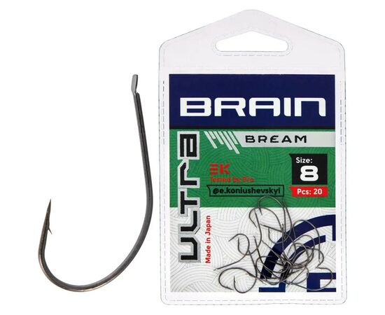 Крючок Brain fishing Ultra Bream 8 (20шт/уп) (1858.52.60)